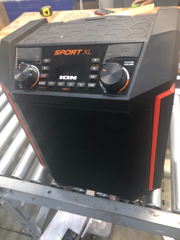 Photo 2 of ION Audio Sport XL Wireless Water Resistant Speaker System SPORTXLMK2XUS (Renewed)
