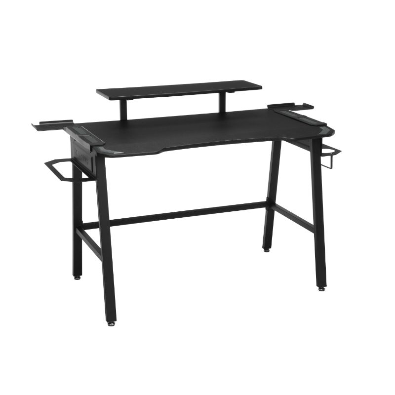 Photo 1 of RESPAWN 1010 Gaming Computer Desk in Gray - OFM RSP-1010-GRY
