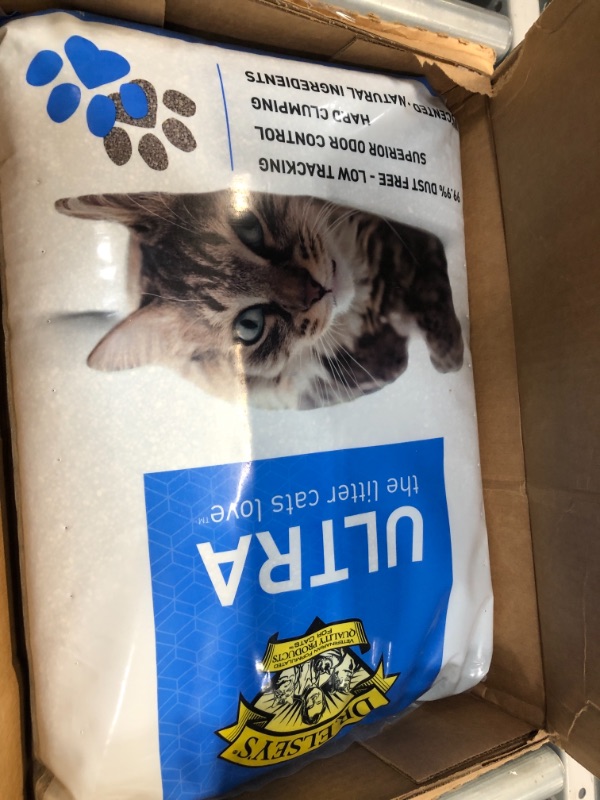 Photo 2 of Dr. Elsey's Precious Cat Ultra Unscented Clumping Clay Cat Litter, 40-lb bag