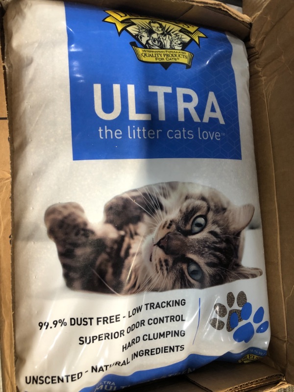 Photo 2 of Dr. Elsey's Precious Cat Ultra Unscented Clumping Clay Cat Litter, 40-lb bag