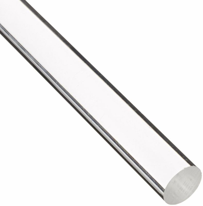 Photo 1 of  Acrylic Lucite Rod Dowel - One 48inch