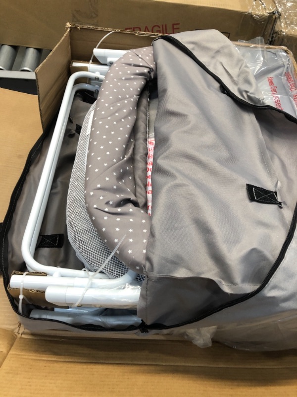 Photo 2 of Dream On Me Traveler Portable Bassinet - Gray