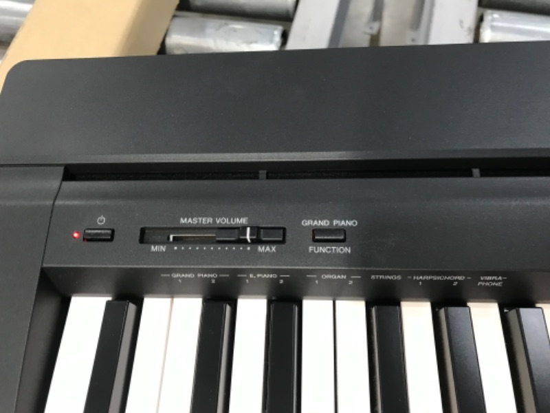 Photo 3 of Yamaha P71 88-Key Weighted Action Digital Piano with Sustain Pedal and Power Supply