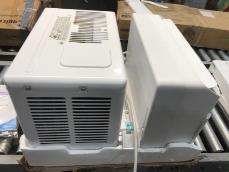 Photo 3 of Midea U Inverter Window Air Conditioner 10,000BTU, U-Shaped AC with Open Window Flexibility, Robust Installation,Extreme Quiet, 35% Energy Saving, Smart Control, Alexa, Remote, Bracket Included
