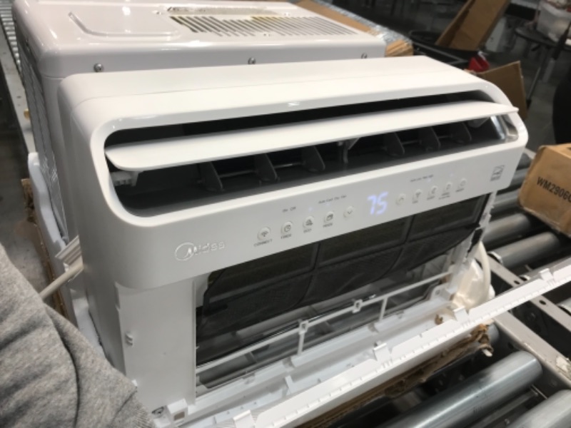 Photo 2 of Midea U Inverter Window Air Conditioner 10,000BTU, U-Shaped AC with Open Window Flexibility, Robust Installation,Extreme Quiet, 35% Energy Saving, Smart Control, Alexa, Remote, Bracket Included
