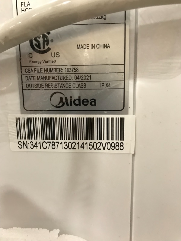 Photo 5 of Midea U Inverter Window Air Conditioner 10,000BTU, U-Shaped AC with Open Window Flexibility, Robust Installation,Extreme Quiet, 35% Energy Saving, Smart Control, Alexa, Remote, Bracket Included
