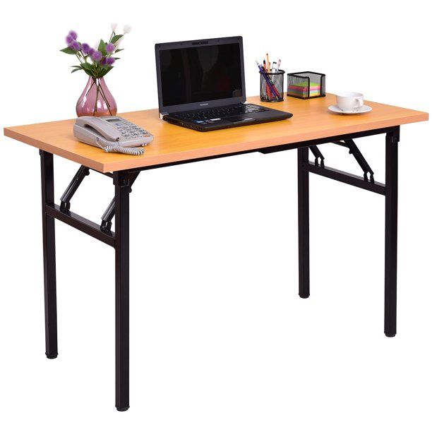 Photo 1 of Costway Folding Computer Desk PC Laptop Table Writing Workstation Home Office Furniture
62"