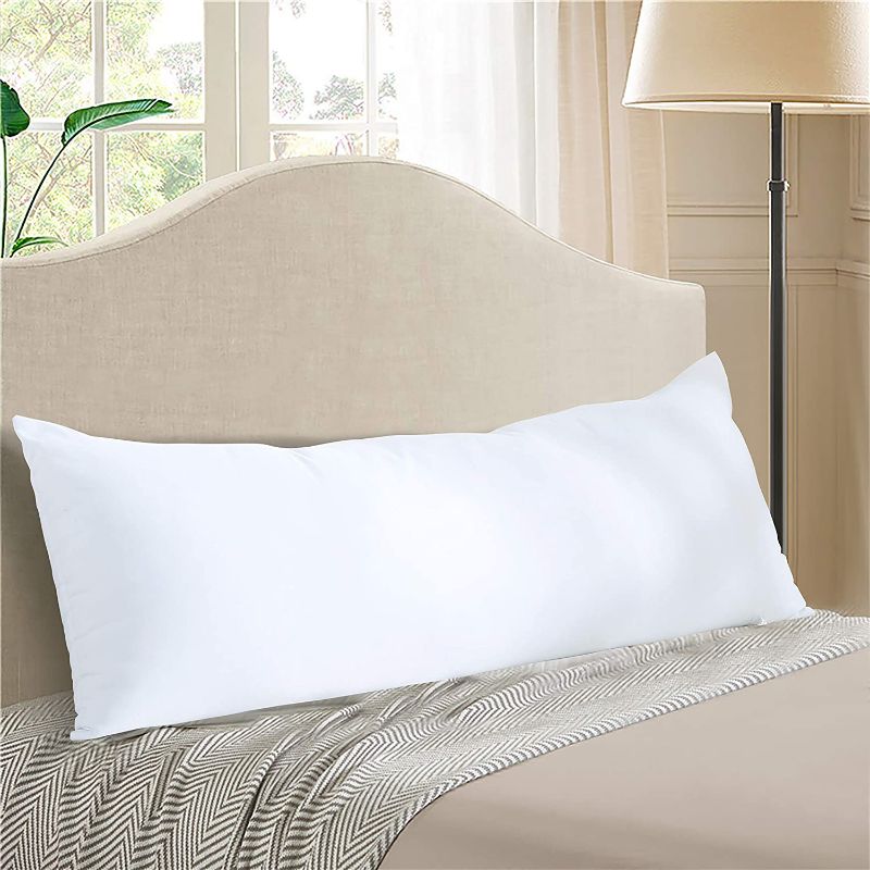 Photo 1 of  Ultra Soft Microfiber 21"x54" Long Body Pillow Pregnancy Pillow (21"x54" Body Pillow)