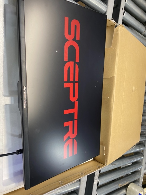 Photo 2 of Sceptre 25" 165Hz 144Hz 1ms Pro Slim LED Monitor AMD Freesync 2X HDMI 1X DisplayPort Build-In Speakers, Metal Black 2019 (E258B-1658A)
