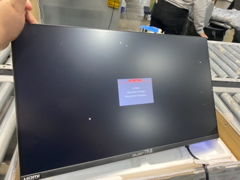 Photo 3 of Sceptre 25" 165Hz 144Hz 1ms Pro Slim LED Monitor AMD Freesync 2X HDMI 1X DisplayPort Build-In Speakers, Metal Black 2019 (E258B-1658A)
