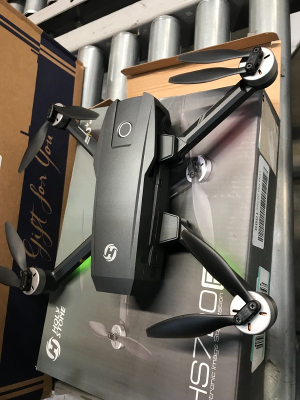 Photo 2 of Holy Stone HS720E 4K EIS Drone with UHD Camera for Adults GPS Quadcopter for Beginner with 46 mins Flight Time Brushless Motor 5GHz FPV Transmission Auto Return Home


//tested, powers on. controller connects// drone will not fly-malfunctions