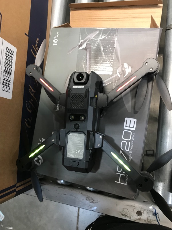 Photo 3 of Holy Stone HS720E 4K EIS Drone with UHD Camera for Adults GPS Quadcopter for Beginner with 46 mins Flight Time Brushless Motor 5GHz FPV Transmission Auto Return Home


//tested, powers on. controller connects// drone will not fly-malfunctions