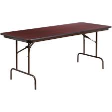 Photo 1 of 30 x 72 Walnut Folding Table
