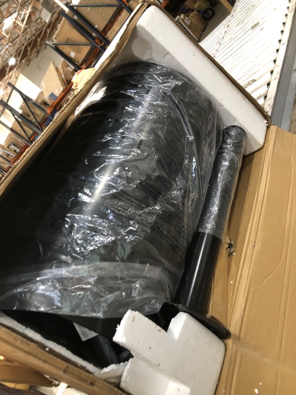 Photo 1 of **incomplete** Amazon Basics 46,000 BTU Outdoor Propane Patio Heater with Wheels, Commercial & Residential - Havana Bronze
