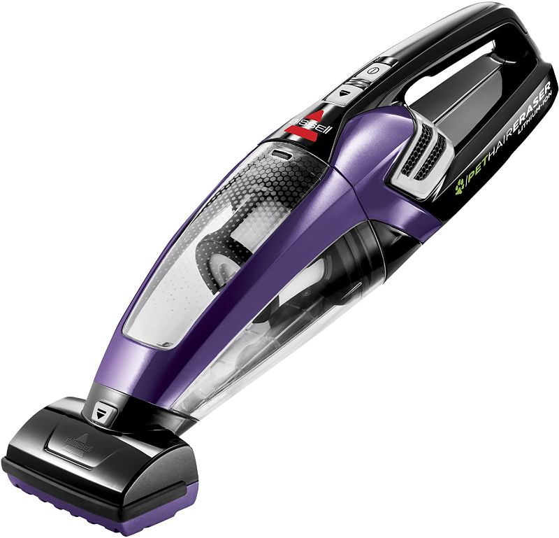 Photo 1 of **PARTS ONLY ** BISSELL Pet Hair Eraser Lithium Ion Cordless Hand Vacuum, Purple
