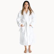 Photo 1 of Natemia Organic Cotton Bathrobe for Men and Women - Ultra Soft and Cozy Unisex Robe
