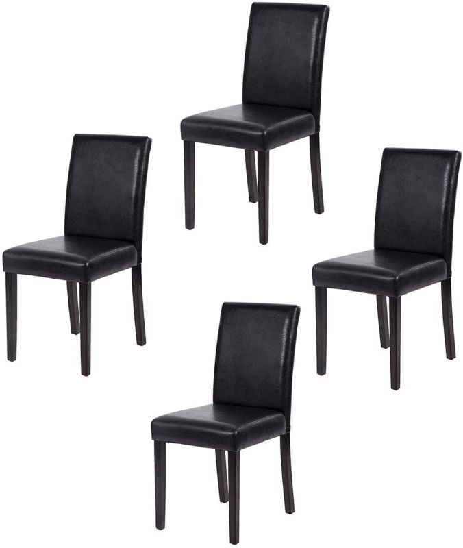 Photo 1 of  Dining Parsons Chairs Set of 4 for Home Kitchen Living Room