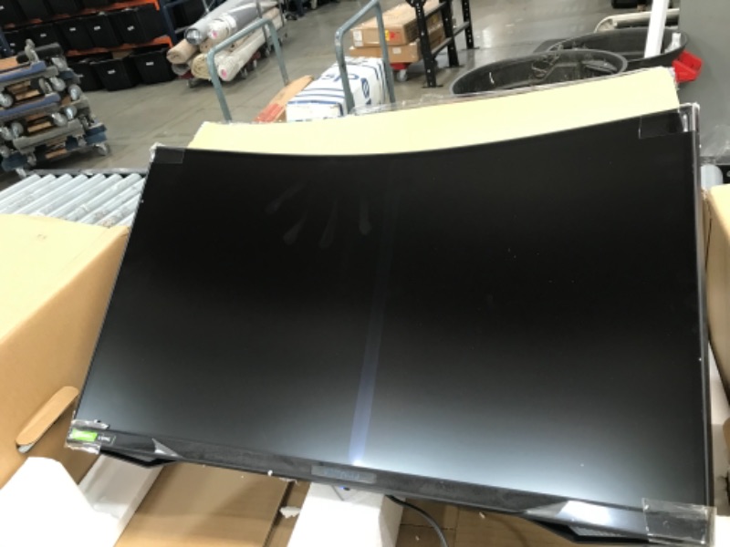Photo 1 of (NOT FUNCTIONAL: damaged screen/pixels)

SAMSUNG Odyssey G7 Series 27-Inch WQHD (2560x1440) Gaming Monitor, 240Hz, Curved, 1ms, HDMI, G-Sync, FreeSync Premium Pro (LC27G75TQSNXZA)