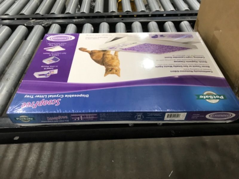 Photo 2 of PetSafe ScoopFree Lavender Scented Non-Clumping Crystal Cat Litter, 1 Count