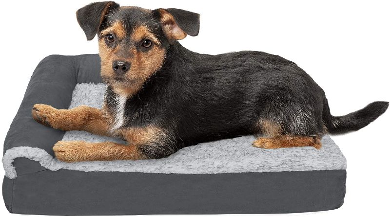 Photo 1 of (zipper broken) 
small grey dog bed corner (STOCK PHOTO DOES NOT ACCURATELY REFLECT ACTUAL PRODUCT)