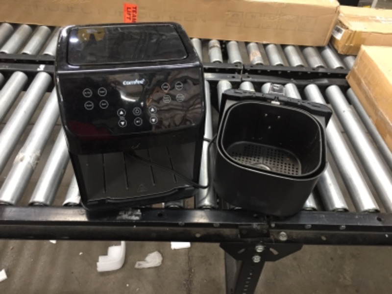 Photo 1 of 5.8Qt Digital Air Fryer, Toaster Oven & Oilless Cooker, 1700W with 8 Preset Functions, LED Touchscreen, Shake Reminder, Non-Stick Detachable Basket, BPA & PFOA Free (110 Recipes)

NOT FUNCTIONAL 
