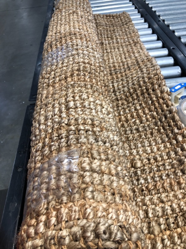 Photo 1 of 3'8" braded woven  area rug