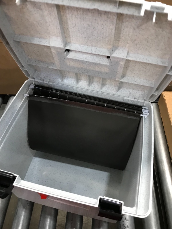 Photo 1 of Pendaflex Portable File Box with File Rails