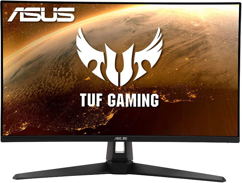 Photo 1 of ASUS TUF Gaming 27" 2K HDR Monitor (VG27AQ1A) - WQHD (2560 x 1440), IPS, 170Hz (Supports 144Hz), 1ms, Extreme Low Motion Blur, Speaker, G-SYNC Compatible, VESA Mountable, DisplayPort, HDMI
