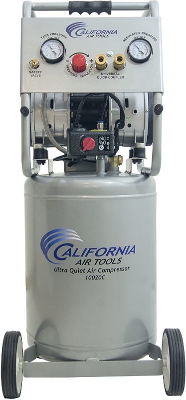 Photo 1 of California Air Tools Cat-10020c 2 HP 10 Gallon Ultra Quiet Steel Tank Air Compressor