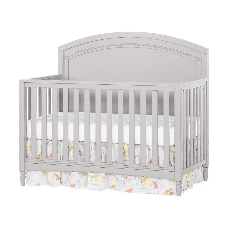 Photo 1 of Delta Children Heartland 4-in-1 Convertible Crib, Gray