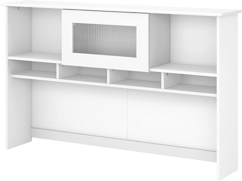 Photo 1 of Bush Furniture Cabot 60W Hutch, White
