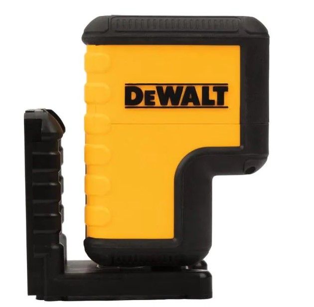 Photo 1 of DEWALT 100 ft. Red Self-Leveling 3-Spot Laser Level with (2) AA Batteries & Case
