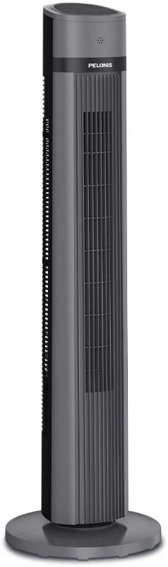 Photo 1 of PELONIS Oscillating Tower Fan with Remote Control 40’’ Quiet Stand up Fan with 3 Speed Settings and 3 Modes 15-Hour Timer LED Display for Bedroom


//MINOR DAMAGE WITH SCREEN PEELING 