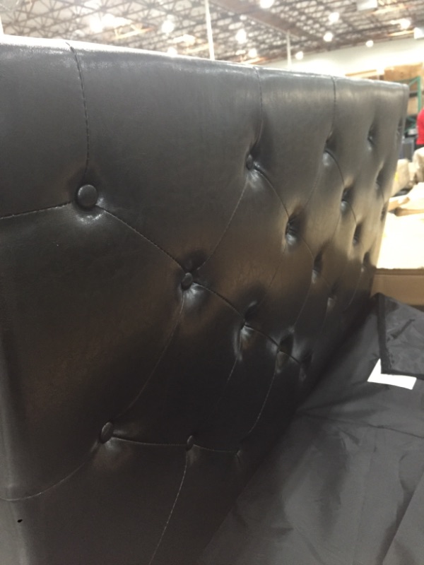 Photo 3 of ***PARTS ONLY*** Full Size Bed Headboard Black 