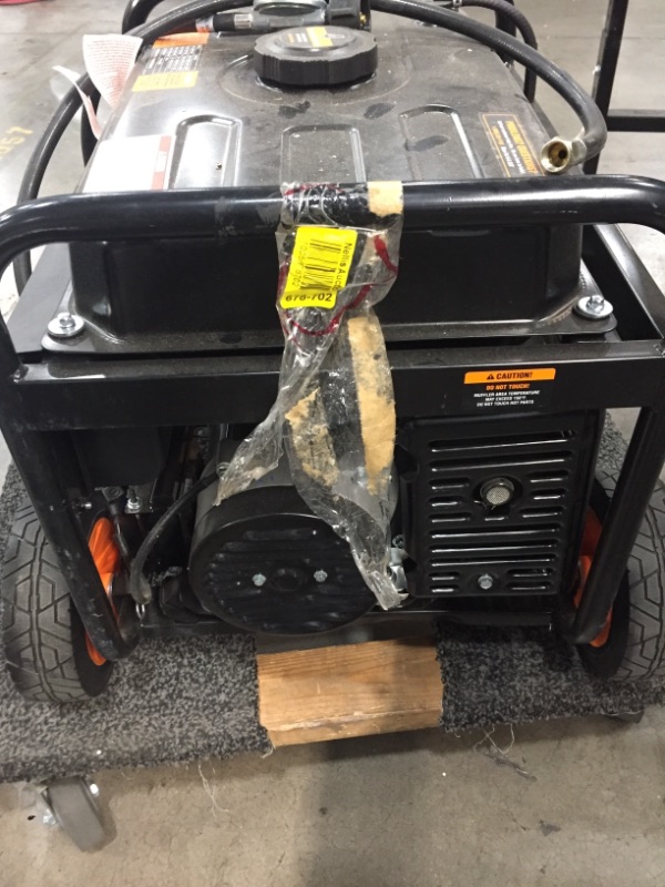 Photo 3 of ***PARTS ONLY***WEN DF475T Dual Fuel 120V/240V Portable Generator with Electric Start Transfer Switch Ready, 4750-Watt, CARB Compliant
