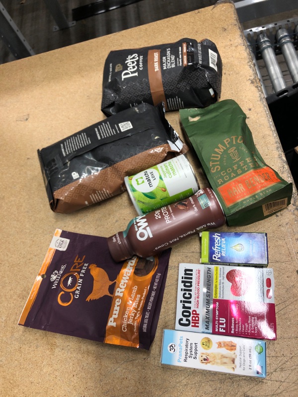 Photo 1 of ***Exp: 06/17/22 Bundle of Food and medicine, Include Coffee, Matcha and more ***9 items*** 