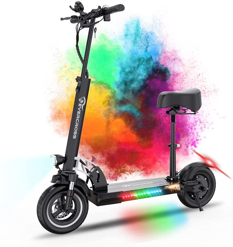 Photo 1 of (***PARTS ONLY) EVERCROSS Electric Scooter, Electric Scooter for Adults with 800W Motor, Up to 28MPH & 25 Miles, Scooter for Adults with Dual Braking System, Folding Electric Scooter Offroad with 10'' Solid Tires