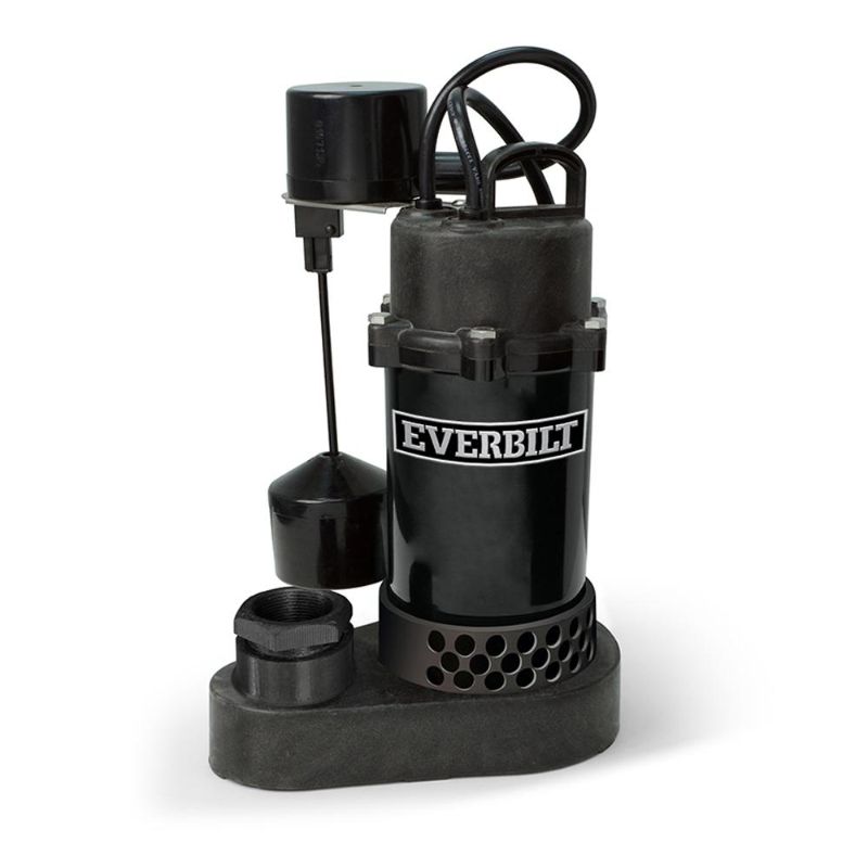 Photo 1 of **USED**
Everbilt 1/2 HP Aluminum Sump Pump Vertical Switch
