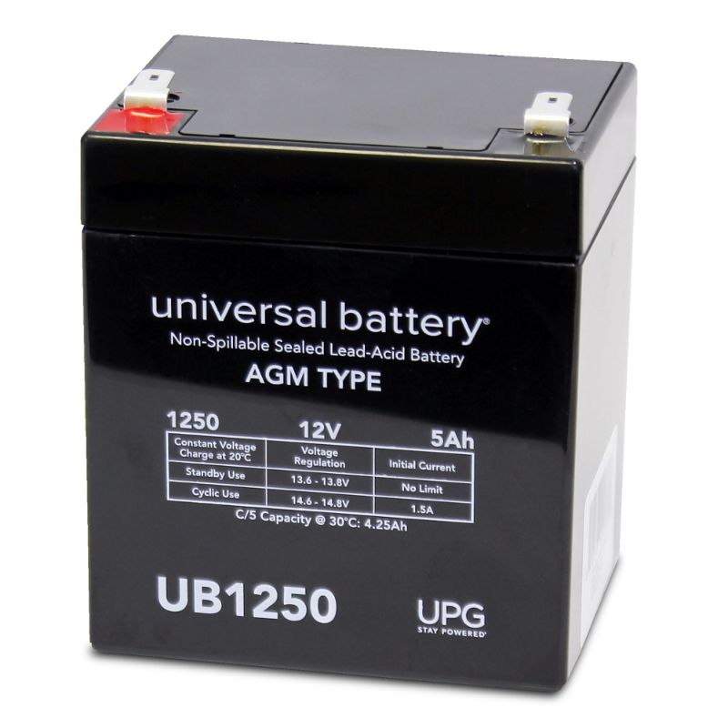 Photo 1 of **NEW**
UPG UB1250 12V 5Ah F2 AGM Battery for APC UPS RBC 143 117 140 143 29 30 44 45 46

