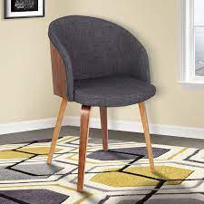 Photo 1 of Armen Living Alpine Dining Chair in Charcoal Fabric and Walnut Wood Finish
AS IS USED, MISSING/LOOSE HARDWARE, HARDWRAE NOT IN ORIGINAL PACKAGING