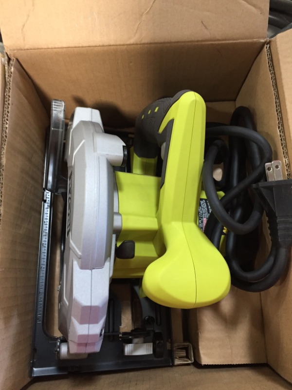 Photo 2 of Ryobi 14 Amp 7-1/4" Adjustable Electric Circular Saw w/Exactline Laser | CSB135L
