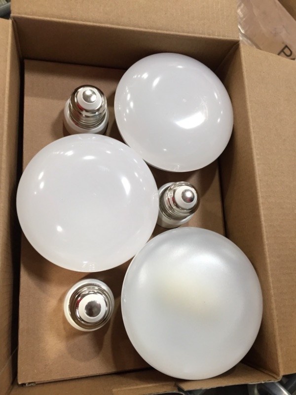 Photo 2 of 65-Watt Equivalent BR30 Dimmable Flood LED Light Bulb Daylight (6-Pack)