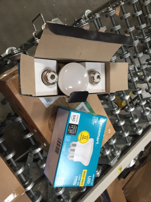 Photo 2 of EcoSmart
75-Watt Equivalent R20 Dimmable ENERGY STAR LED Light Bulb Bright White 3000K (3-Pack)
2 PACK