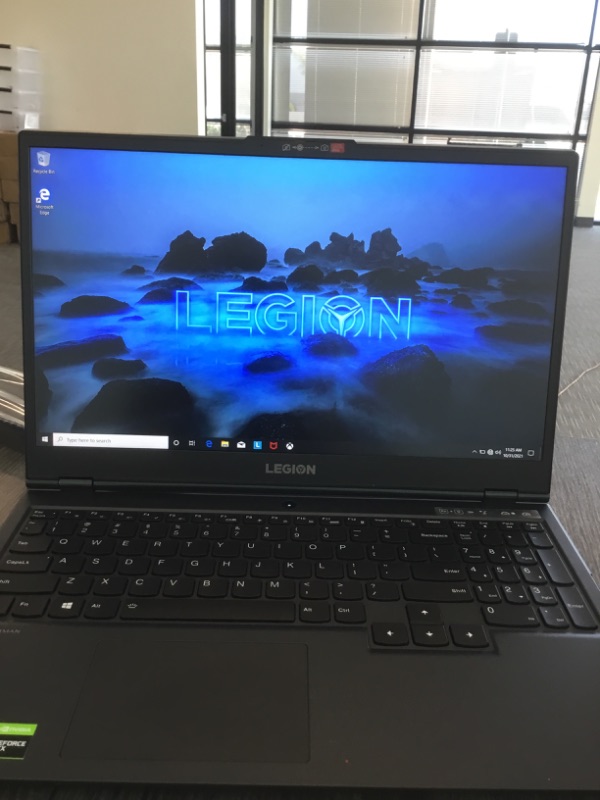 Photo 2 of Lenovo Legion 5 Gaming Laptop, 15.6" FHD (1920x1080) IPS Screen, AMD Ryzen 7 4800H Processor, 16GB DDR4, 512GB SSD, NVIDIA GTX 1660Ti, Windows 10, 82B1000AUS, Phantom Black