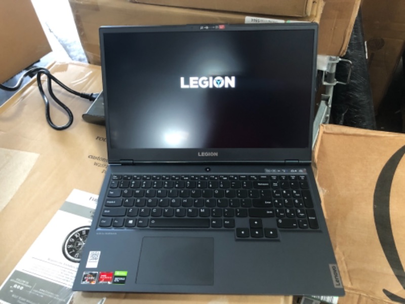 Photo 4 of Lenovo Legion 5 Gaming Laptop, 15.6" FHD (1920x1080) IPS Screen, AMD Ryzen 7 4800H Processor, 16GB DDR4, 512GB SSD, NVIDIA GTX 1660Ti, Windows 10, 82B1000AUS, Phantom Black