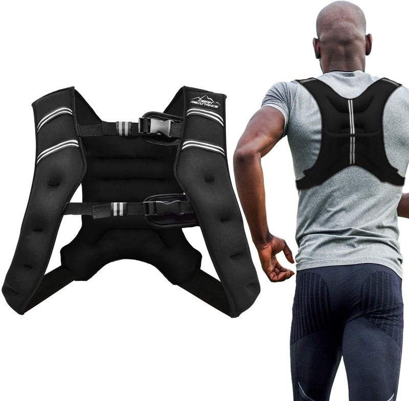 Photo 1 of Aduro Sport Weighted Vest Workout Equipment, 4lbs/6lbs/12lbs/20lbs/25lbs/30lbs Body Weight Vest for Men, Women, Kids
