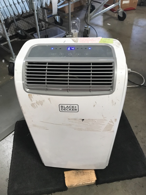 Photo 2 of BLACK+DECKER BPACT08WT Portable Air Conditioner with Remote Control, 5,000 BTU DOE (8,000 BTU ASHRAE), Cools Up to 150 Square Feet, White
WORKS GREAT!