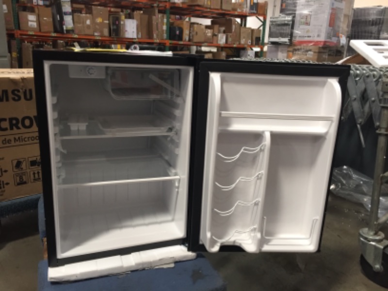 Photo 1 of Magic Chef
2.6 cu. ft. Mini Fridge in Black, ENERGY STAR
