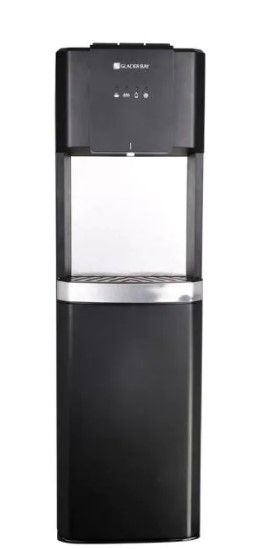 Photo 1 of ***PARTS ONLY*** Glacier Bay
Matte Black and Stainless Steel Bottom Load Water Dispenser