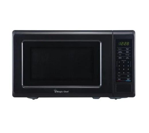 Photo 1 of Magic Chef
0.7 cu. ft. Countertop Microwave in Black with Gray Cavity